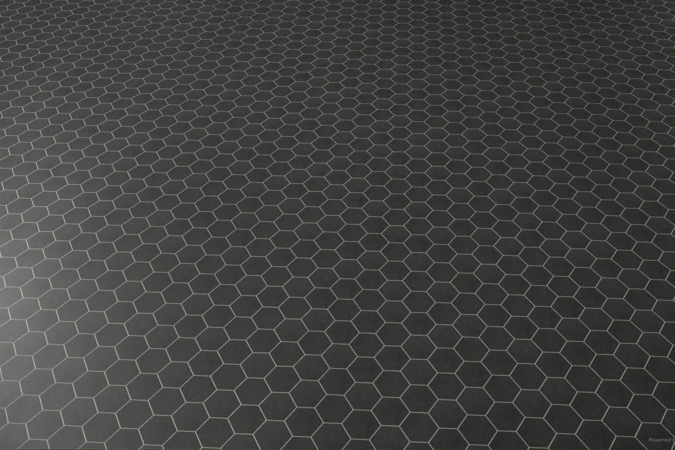 Ashland Black Hexagon 3X3 | In Home Stone