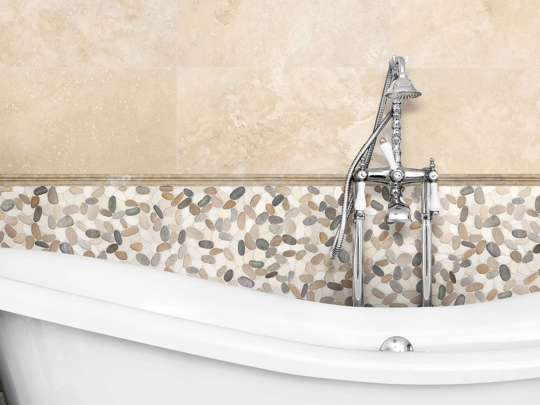 BLISS ZEN PEBBLE MOSAICS | In Home Stone