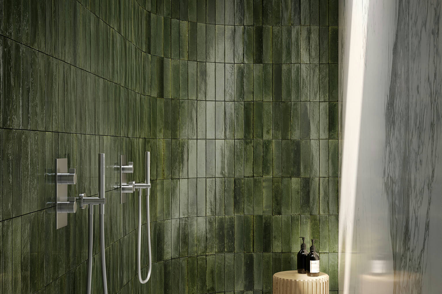 Manhattan Greenwich Green 2x9 0 | In Home Stone