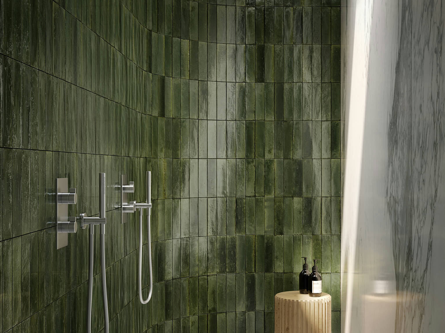 Manhattan Greenwich Green 2x9 0 | In Home Stone