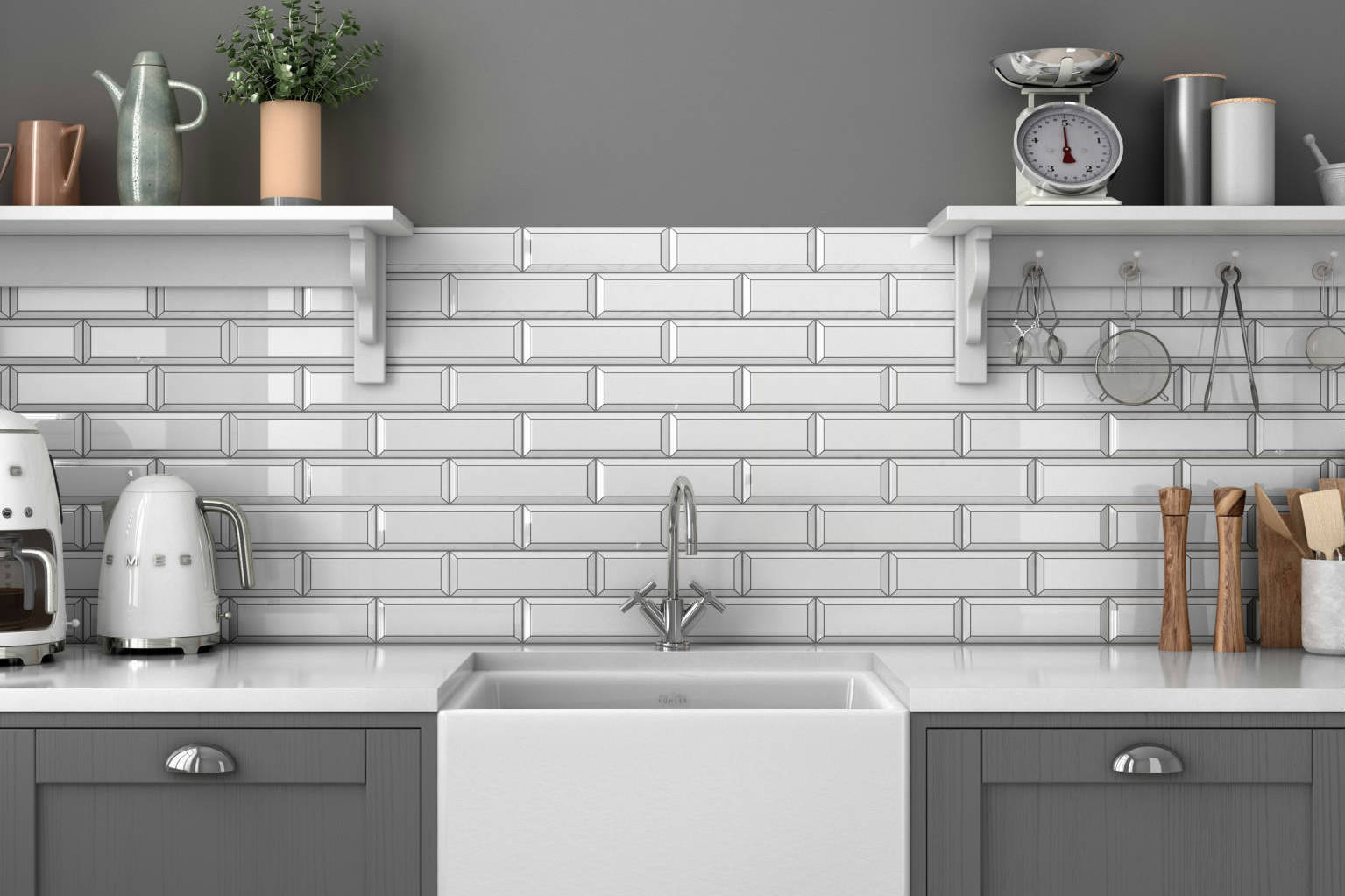 Marco 3X9 White | In Home Stone