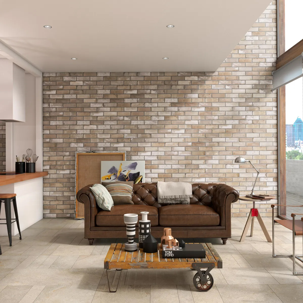 Cinnamon Field Tile 2 | In Home Stone