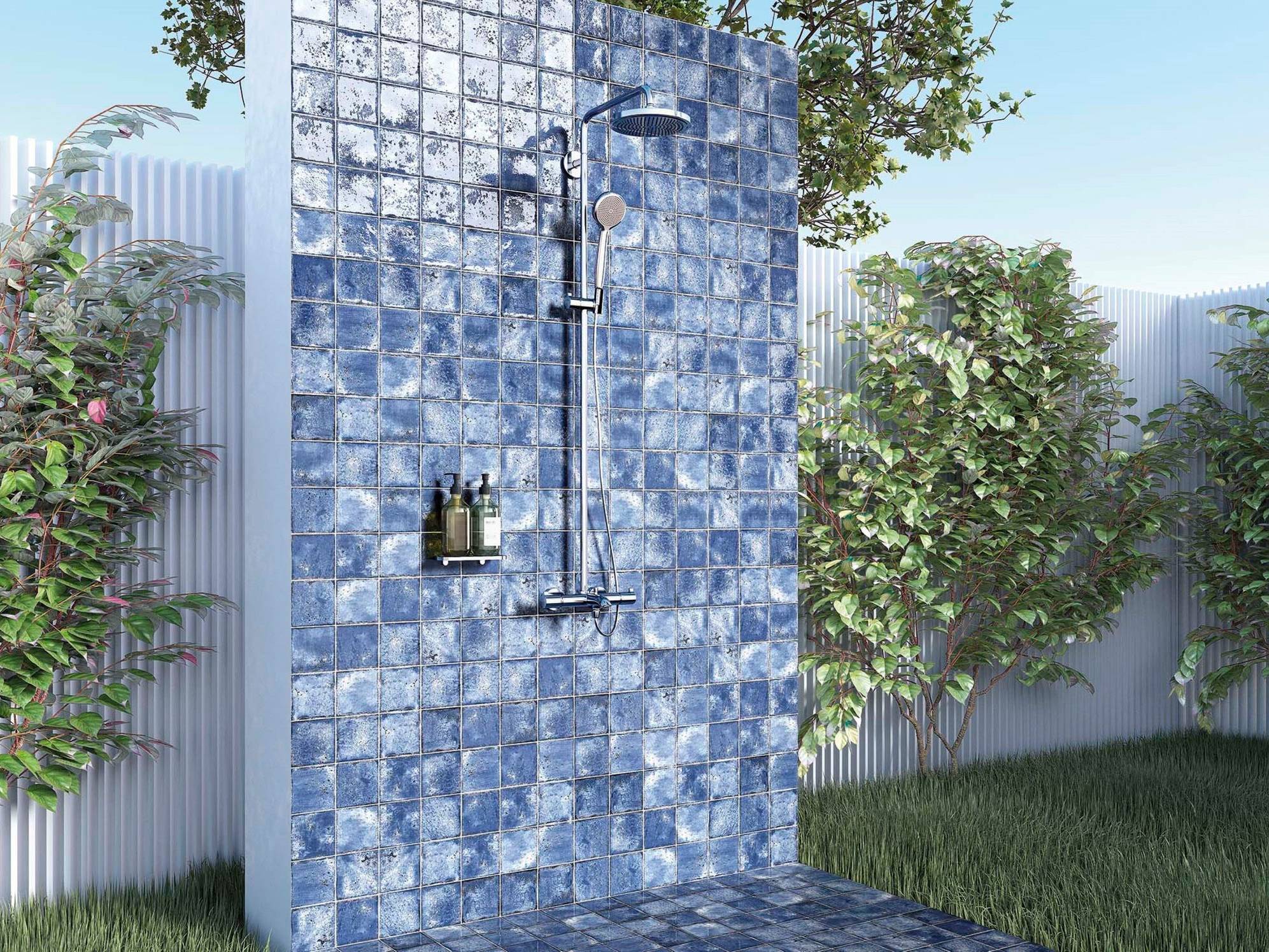 Jamaica Blue 5x5 | In Home Stone