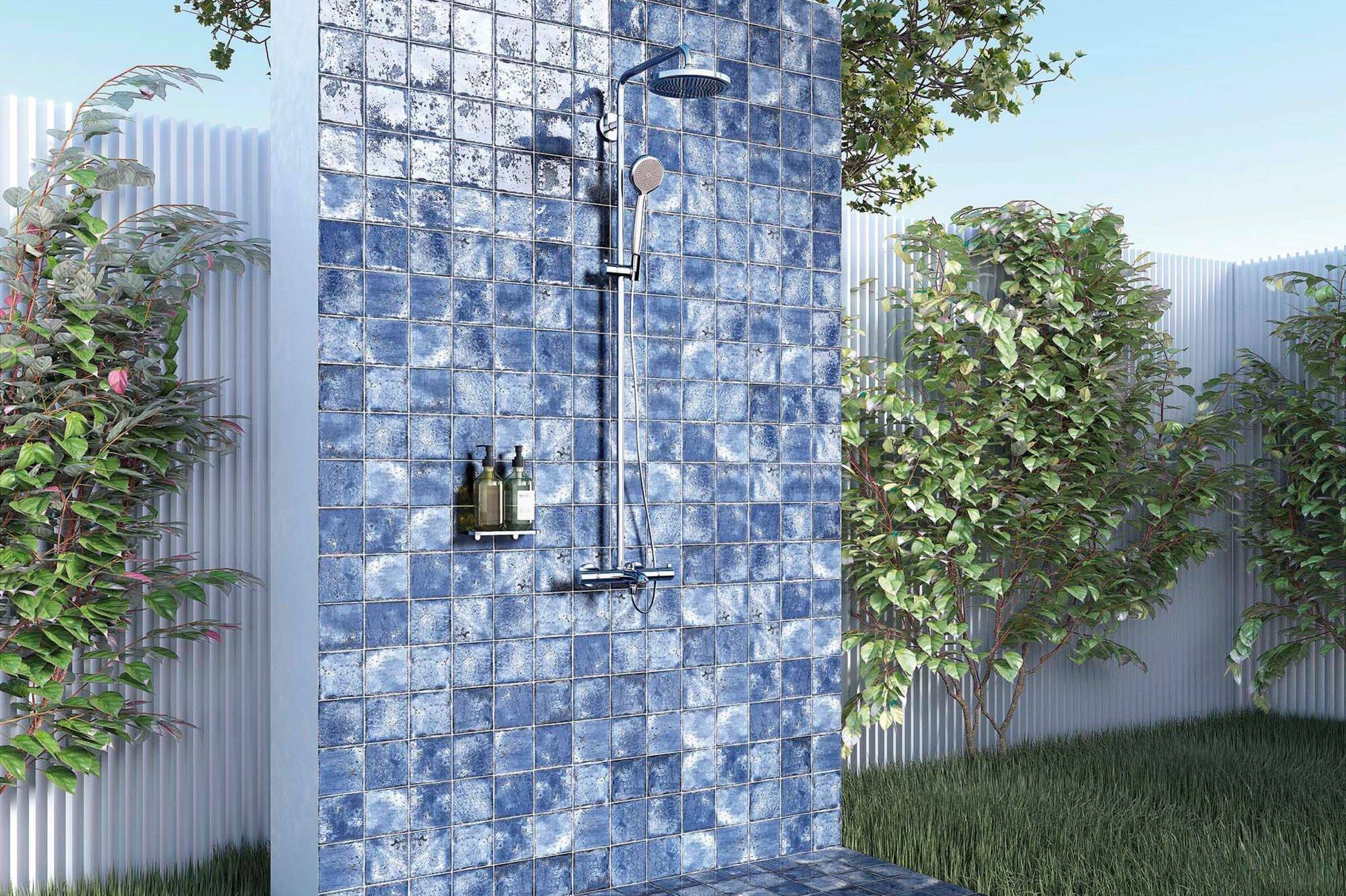 Jamaica Blue 5x5 | In Home Stone