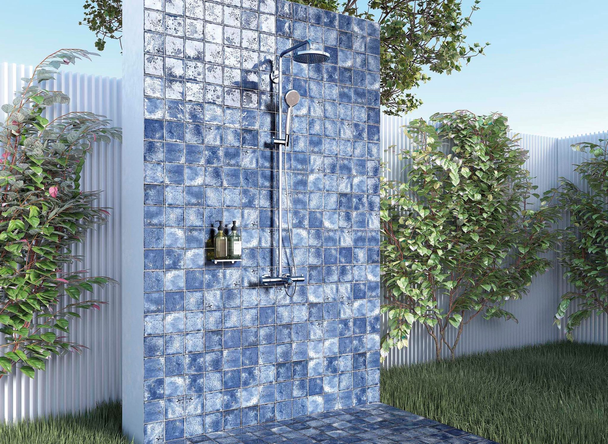 Jamaica Blue 5x5 | In Home Stone