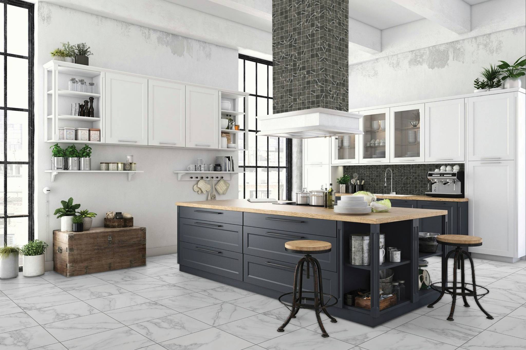 Florence Bianco and Carbon | In Home Stone