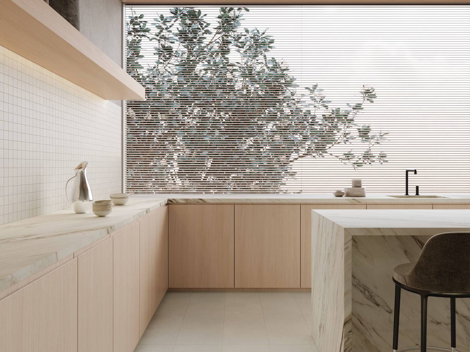 Concord Dawn Matte 13x13 & 2x2 1 | In Home Stone