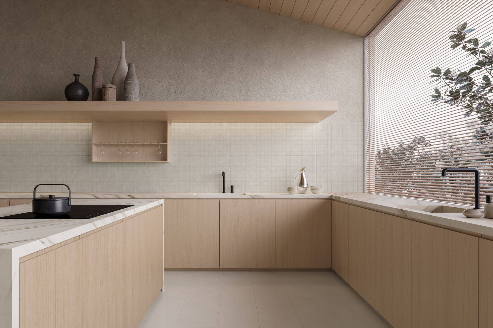 Concord Dawn Matte 13x13 & 2x2 | In Home Stone