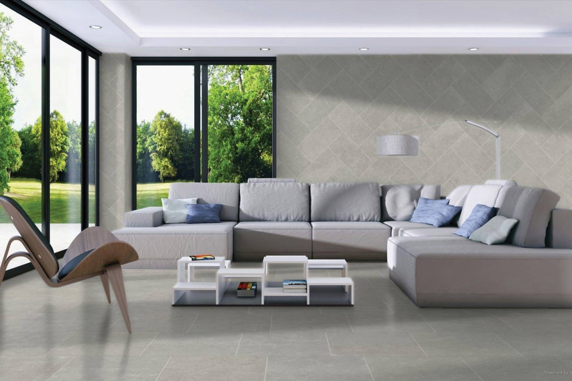 Denver Graphite Matte 12x24 - 20x20 | In Home Stone