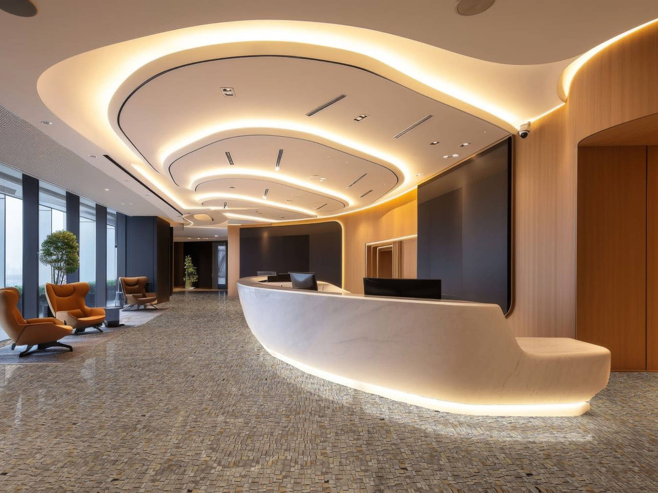 Cubic Fossil Wood Stone  | In Home Stone