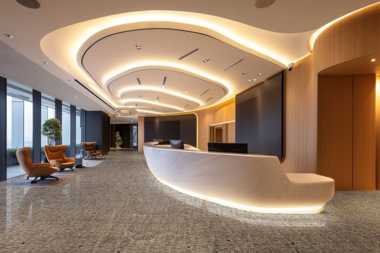 Cubic Fossil Wood Stone | In Home Stone