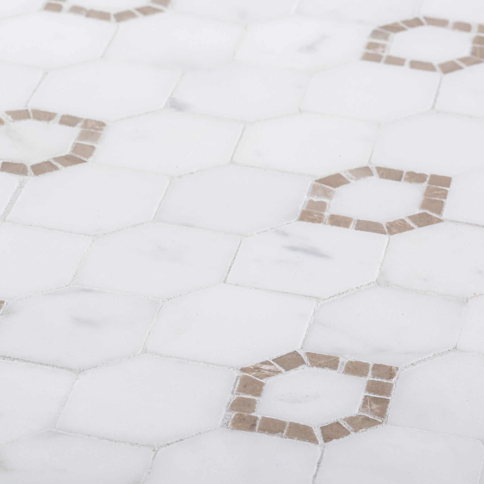 Daffodil Cream Mosaic | In Home Stone
