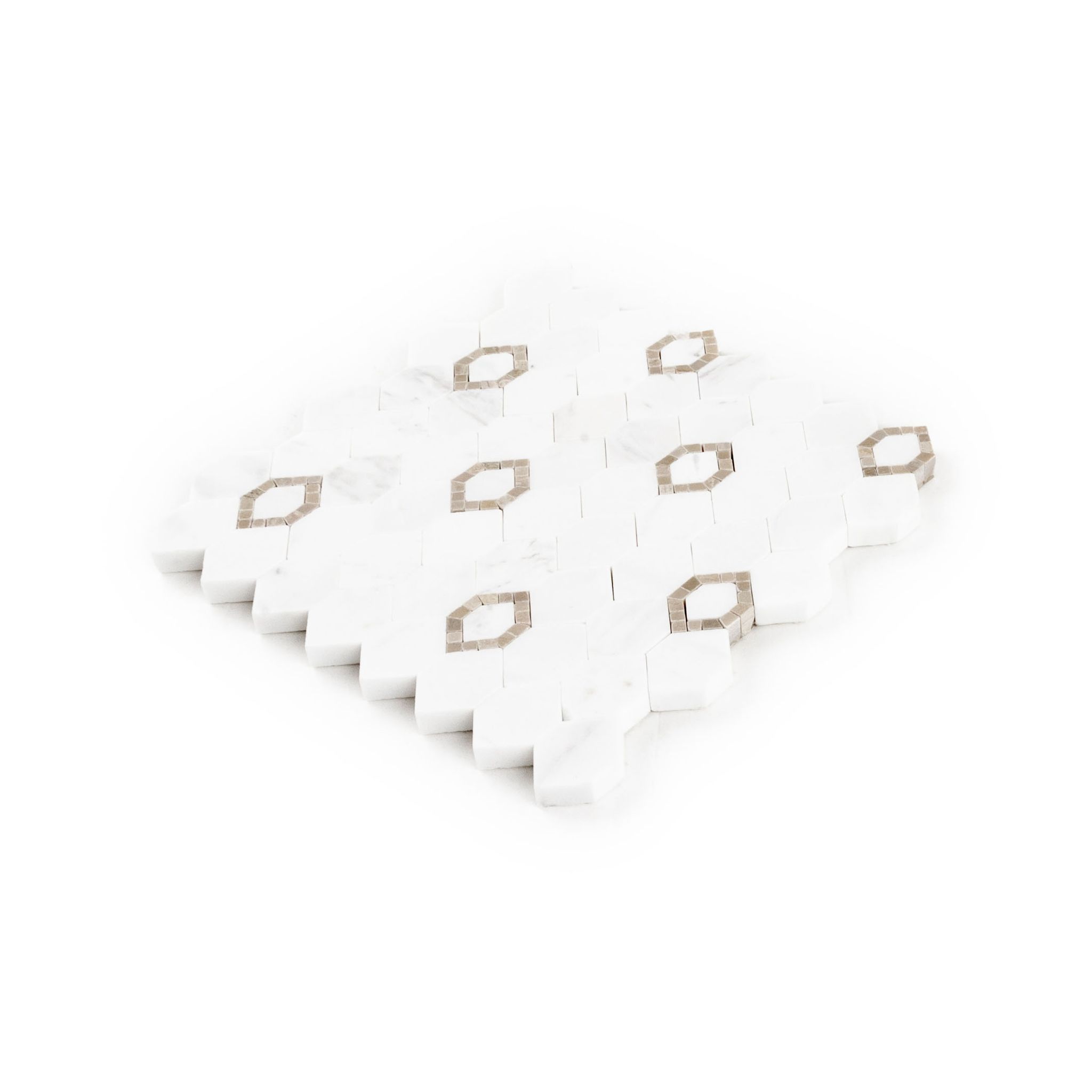 Daffodil Cream Mosaic | In Home Stone