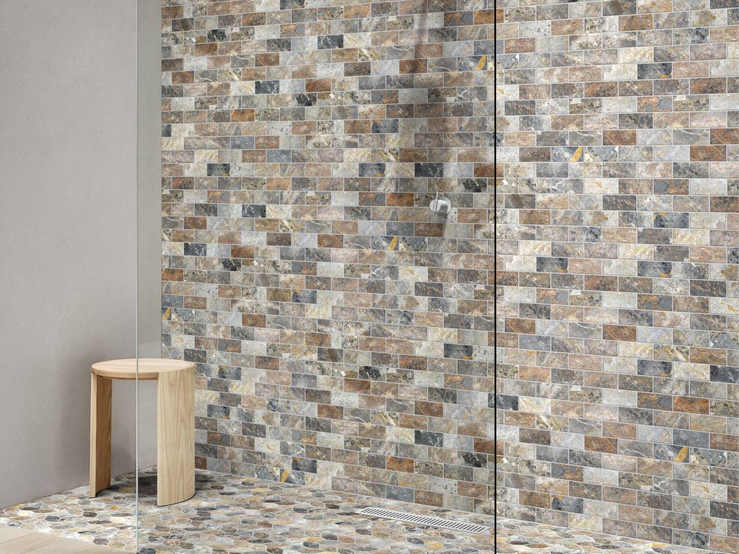 Elongated Hexagon Royal Vein  | In Home Stone