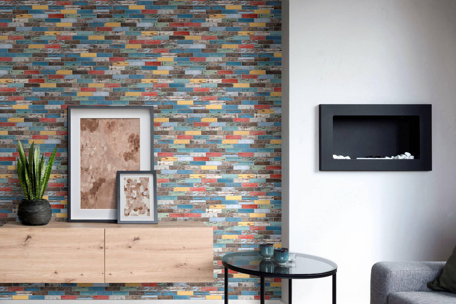 Multicolor Wood 1.1 | In Home Stone