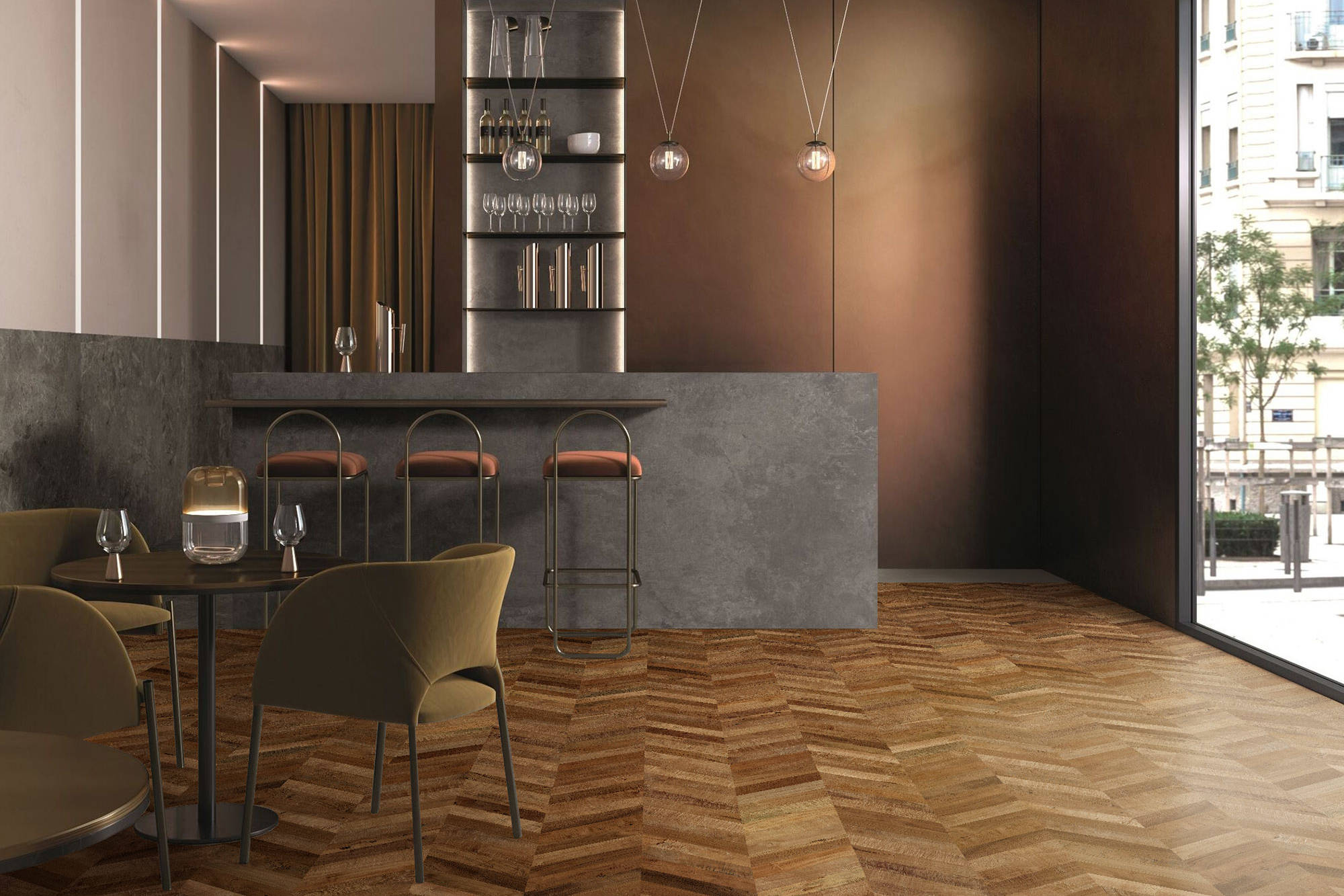 True Earth Chevron 0 | In Home Stone