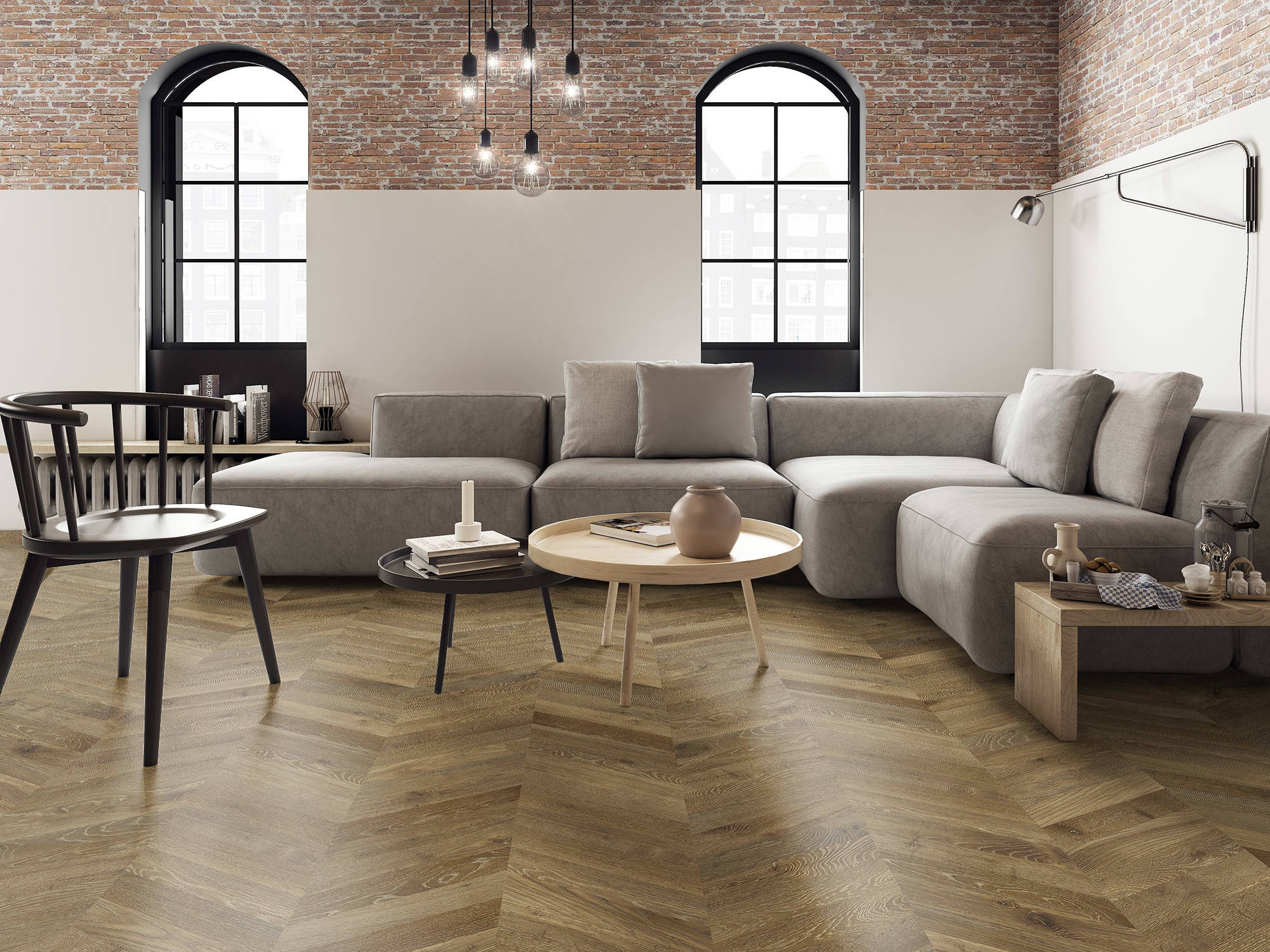 True Earth Chevron 4 | In Home Stone