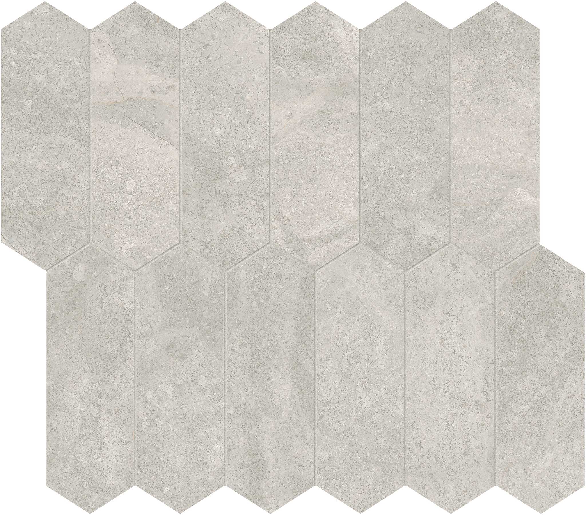 Anciano Grigio 2x6 Picket Mosaic | In Home Stone