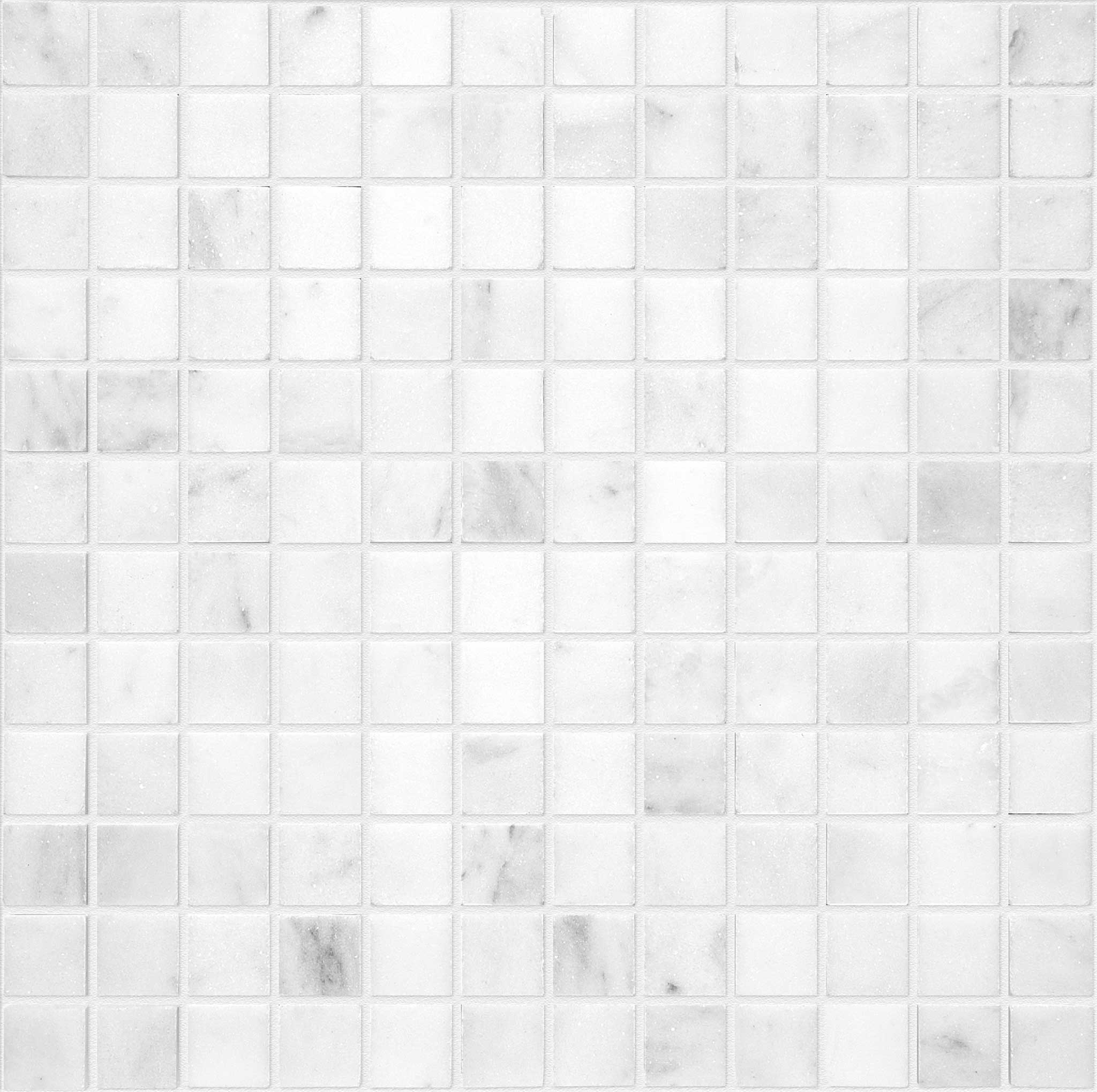 Bianco Venatino 1x1 Honed Mosaic | In Home Stone