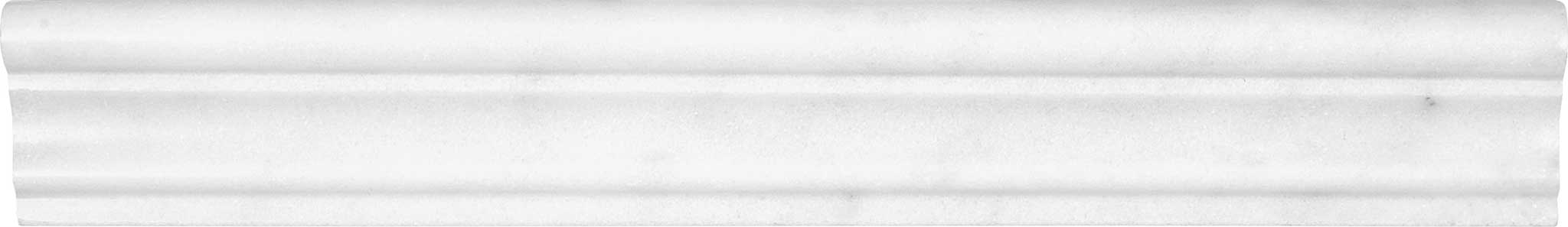 Bianco Venatino 2x12 Honed Chairrail | In Home Stone