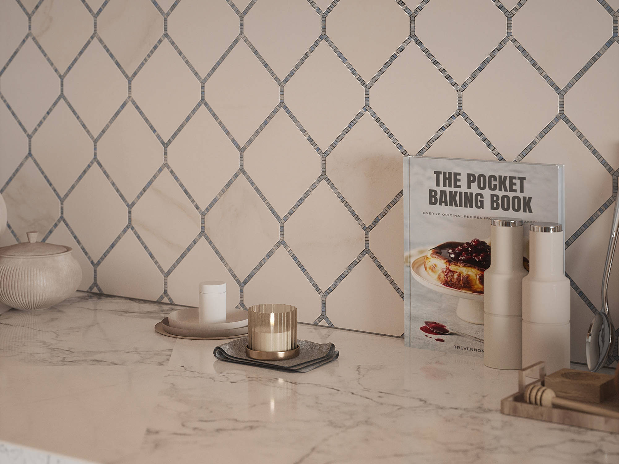 Elm Blue Mosaic 0 | In Home Stone