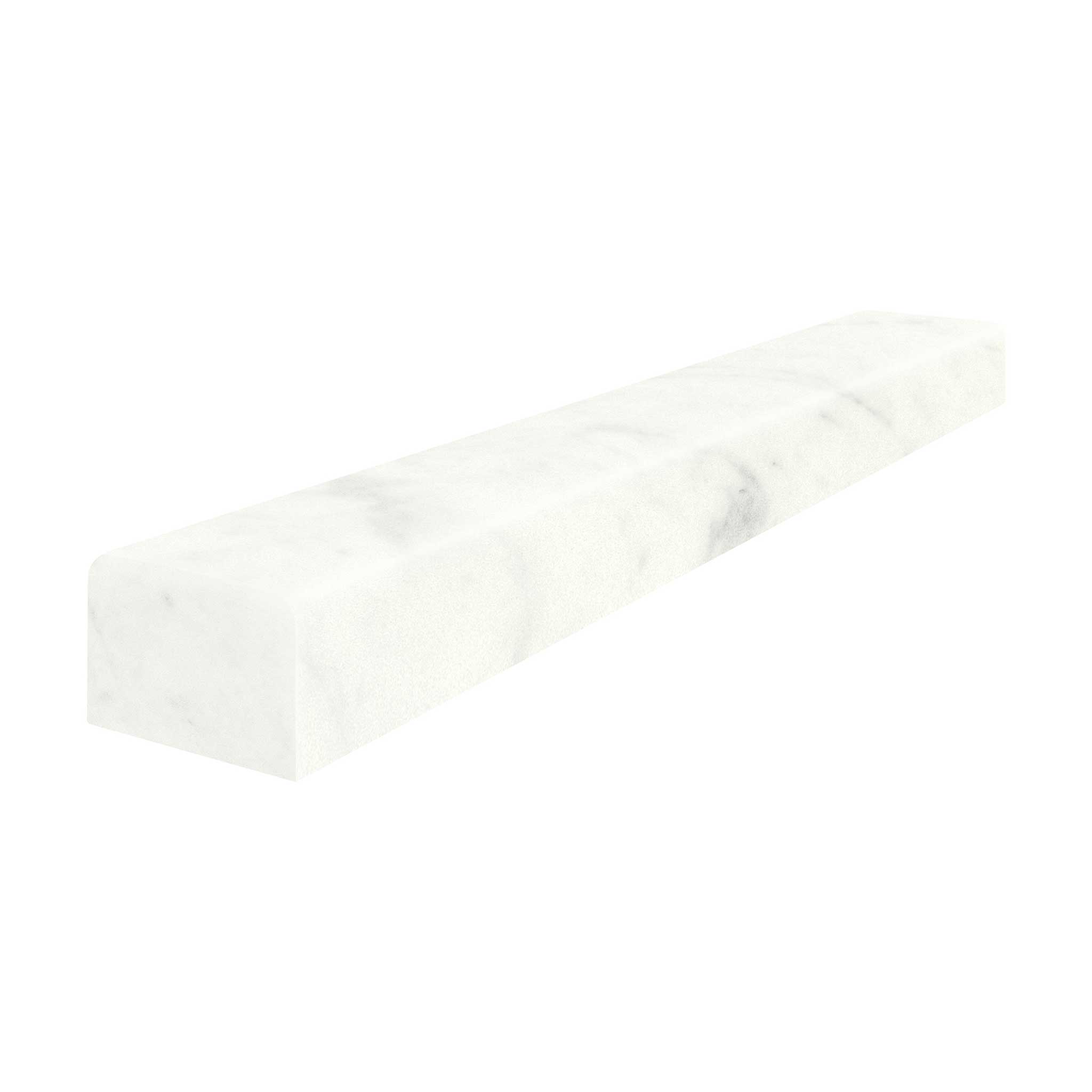Eterna Bianco 1.25x12 Honed Deco-Bar | In Home Stone