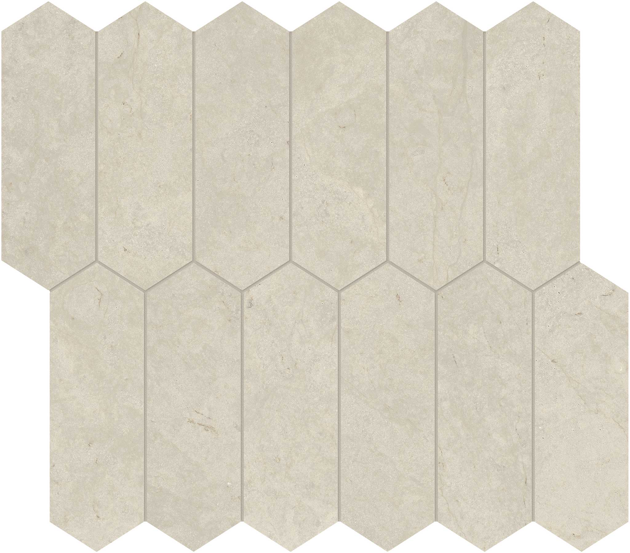 Tierra Halo 2x6 Picket Mosaic | In Home Stone