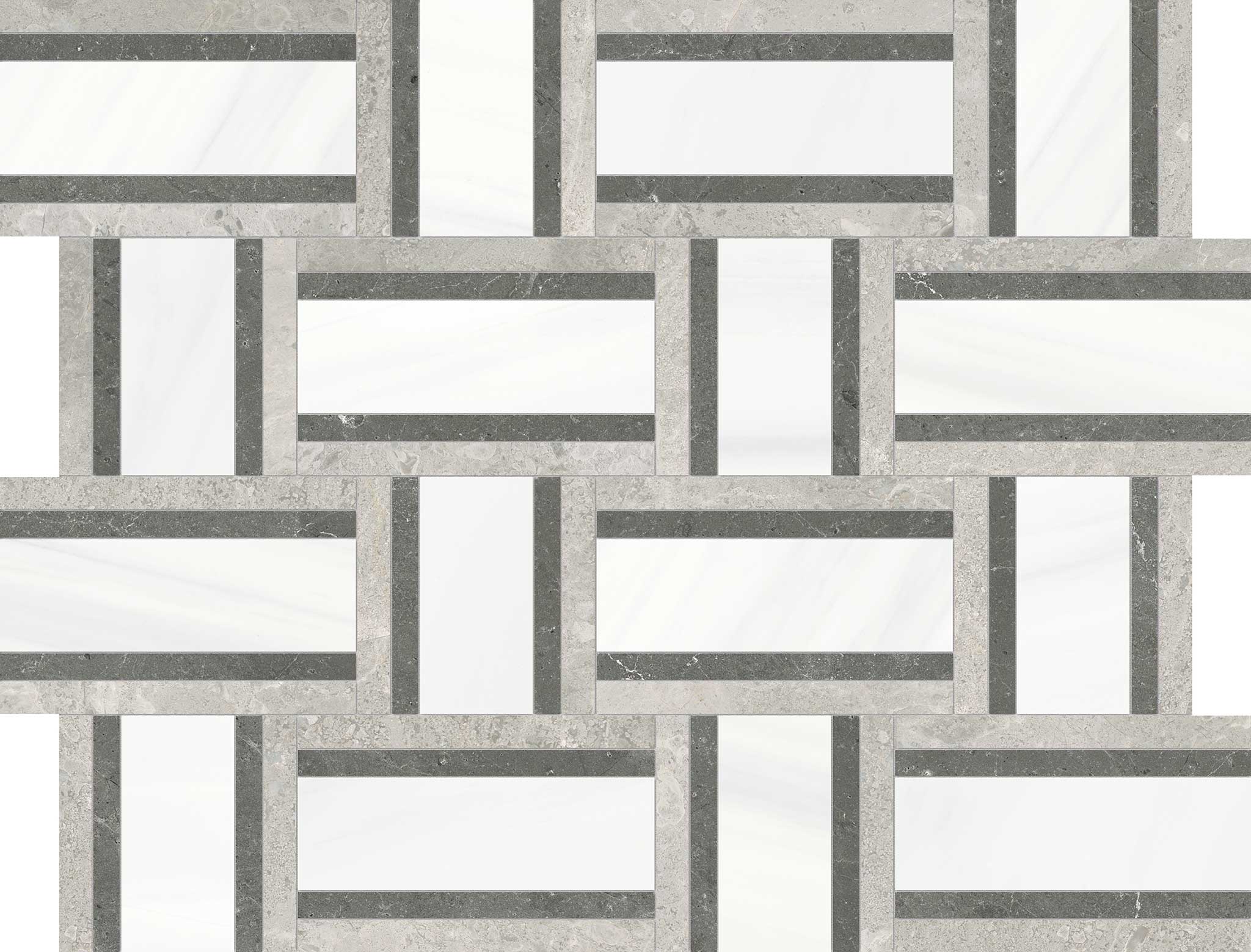 Utopio Cesto Mist Mosaic | In Home Stone