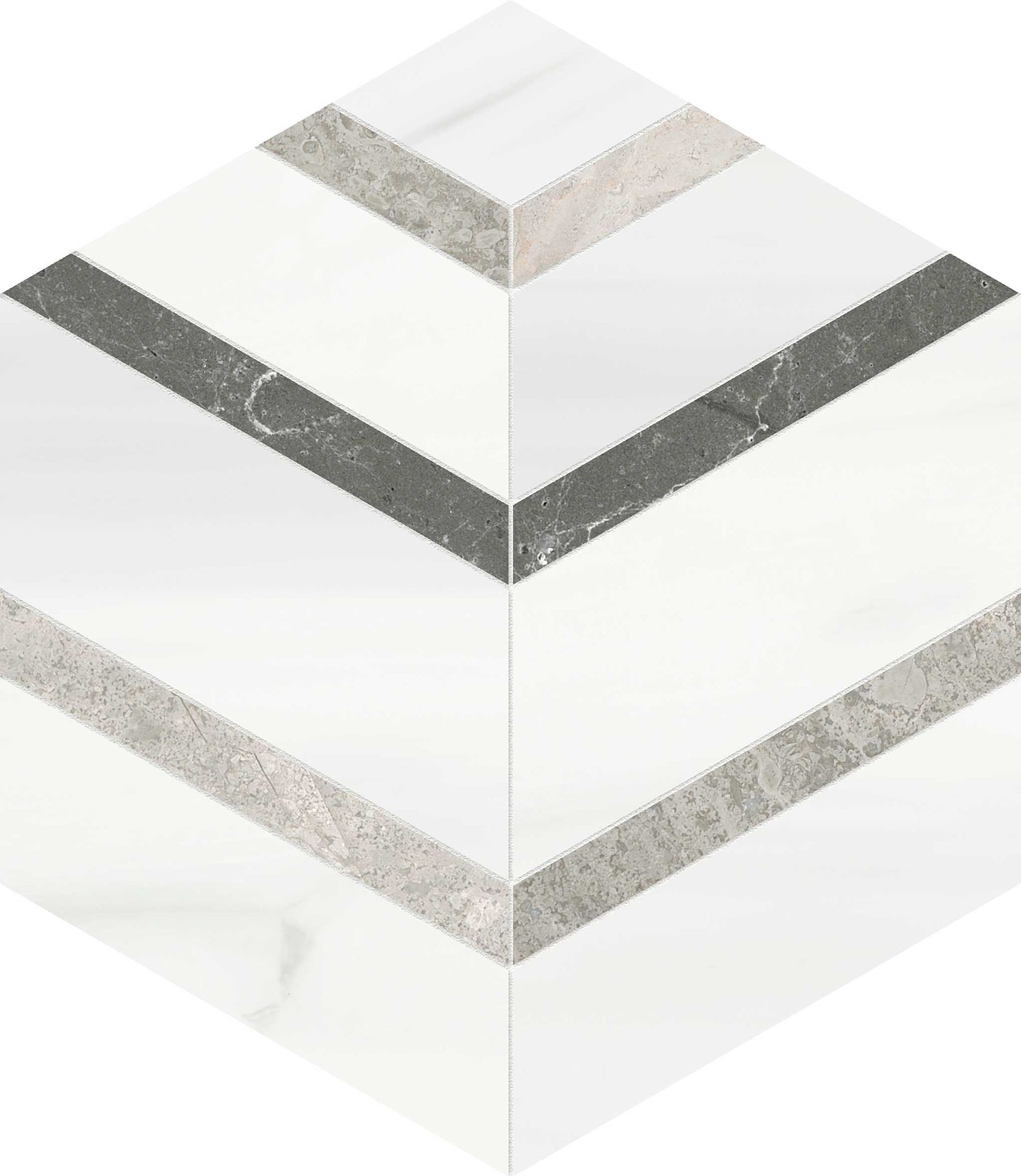 Utopio Hexo Mist Mosaic | In Home Stone