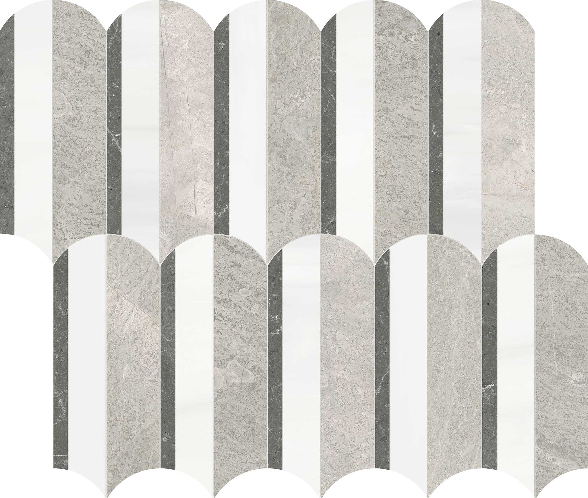 Utopio Hydros Mist Mosaic | In Home Stone