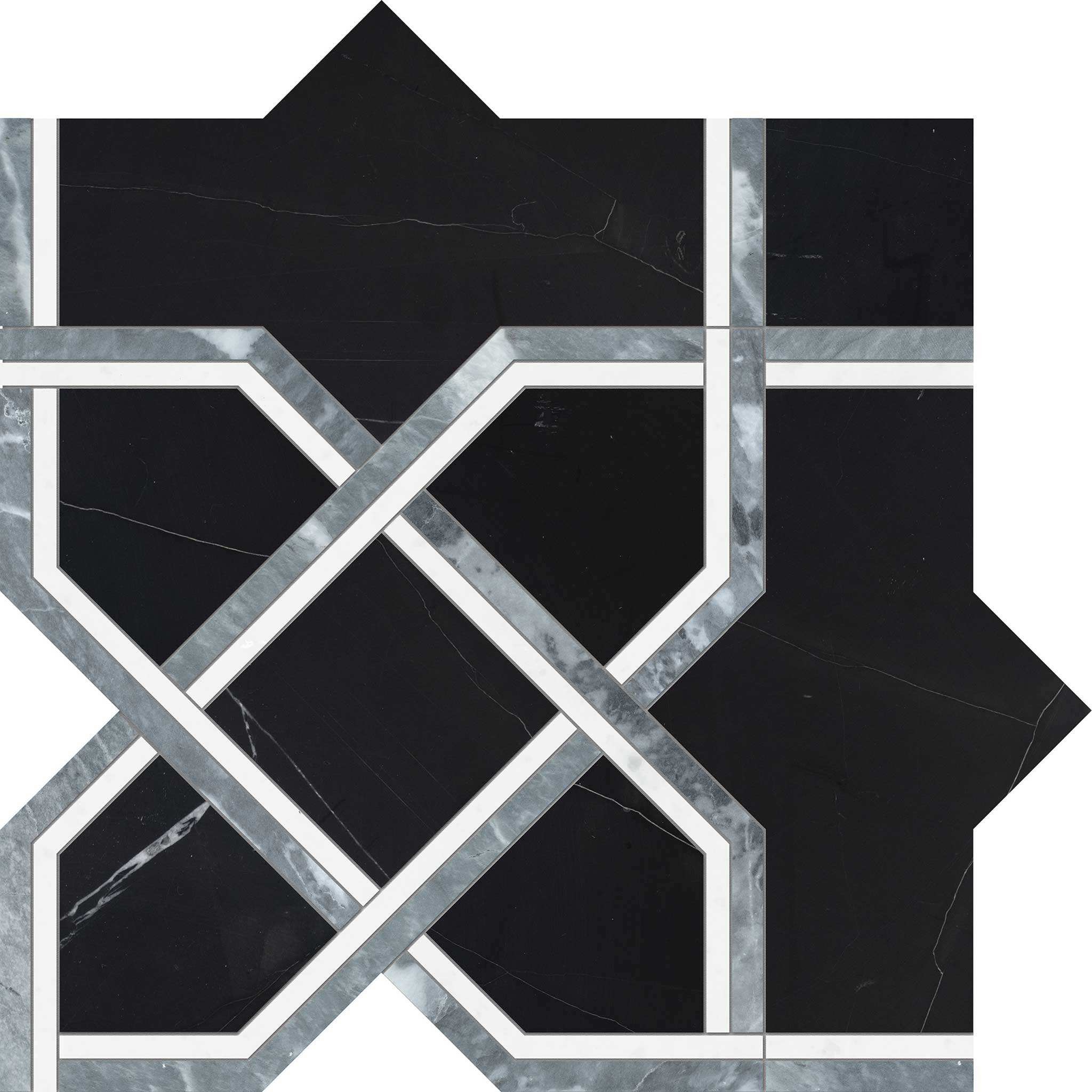Utopio Madina Monochromo Mosaic | In Home Stone