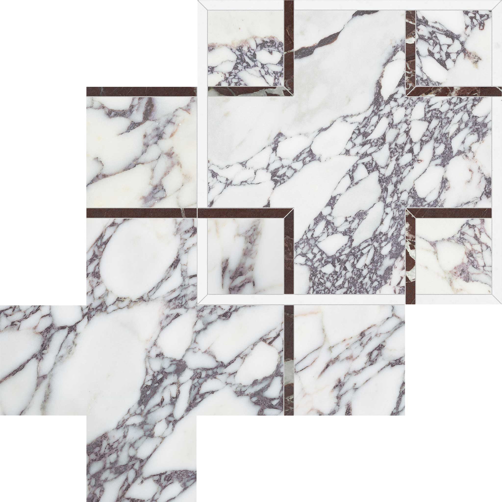 Utopio Schema Orchid Mosaic | In Home Stone