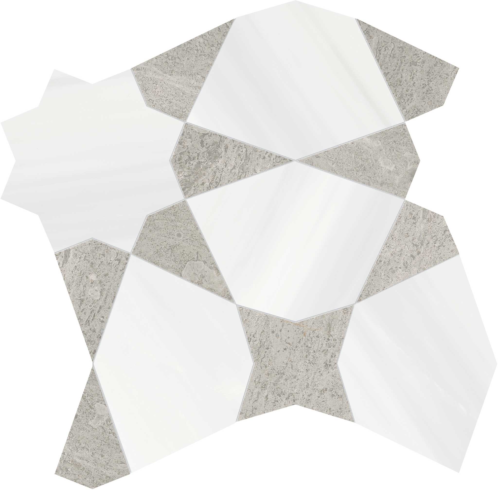 Utopio Stellar Grigio Mosaic | In Home Stone