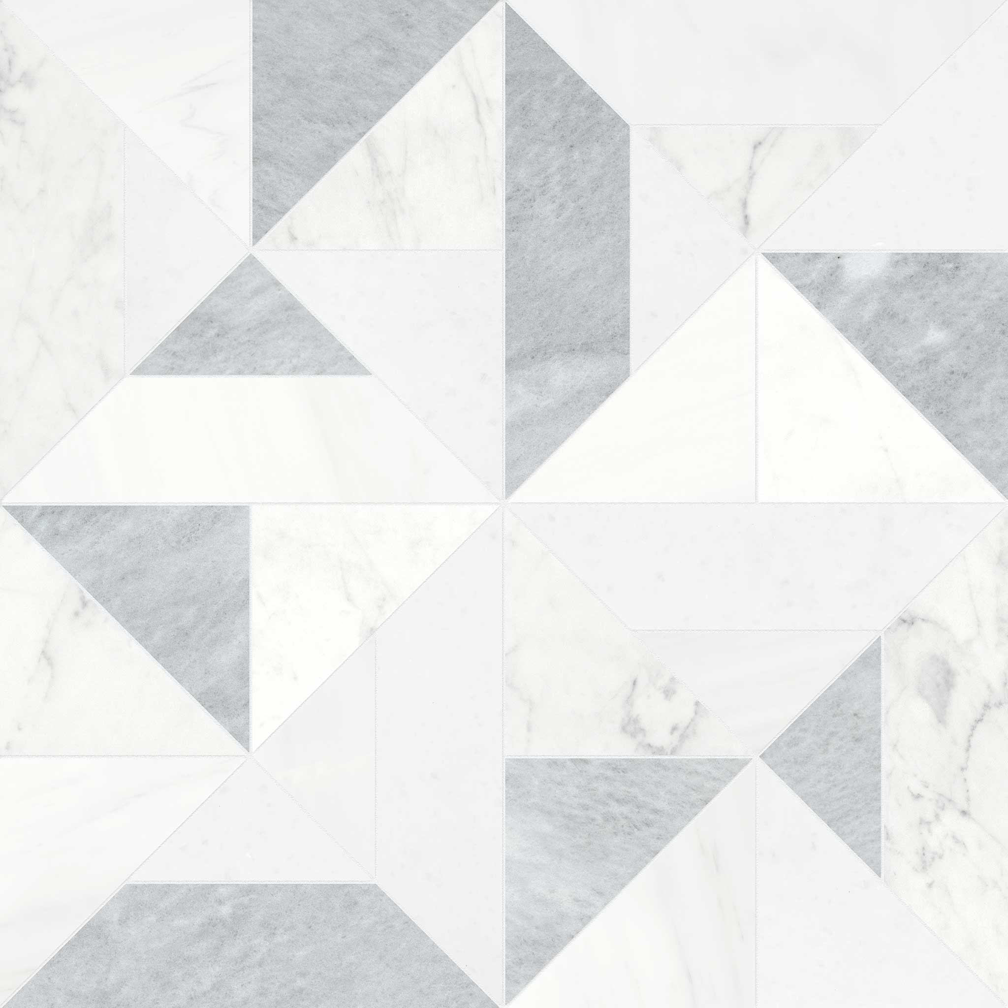Utopio Tria Polar Mosaic | In Home Stone