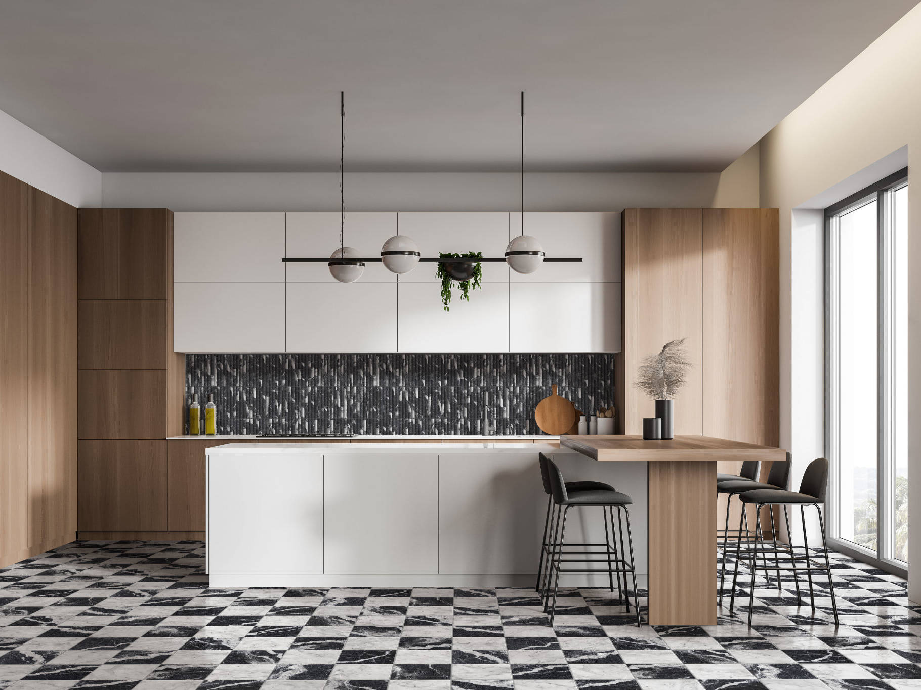 Obsession Nero & Carrara | In Home Stone