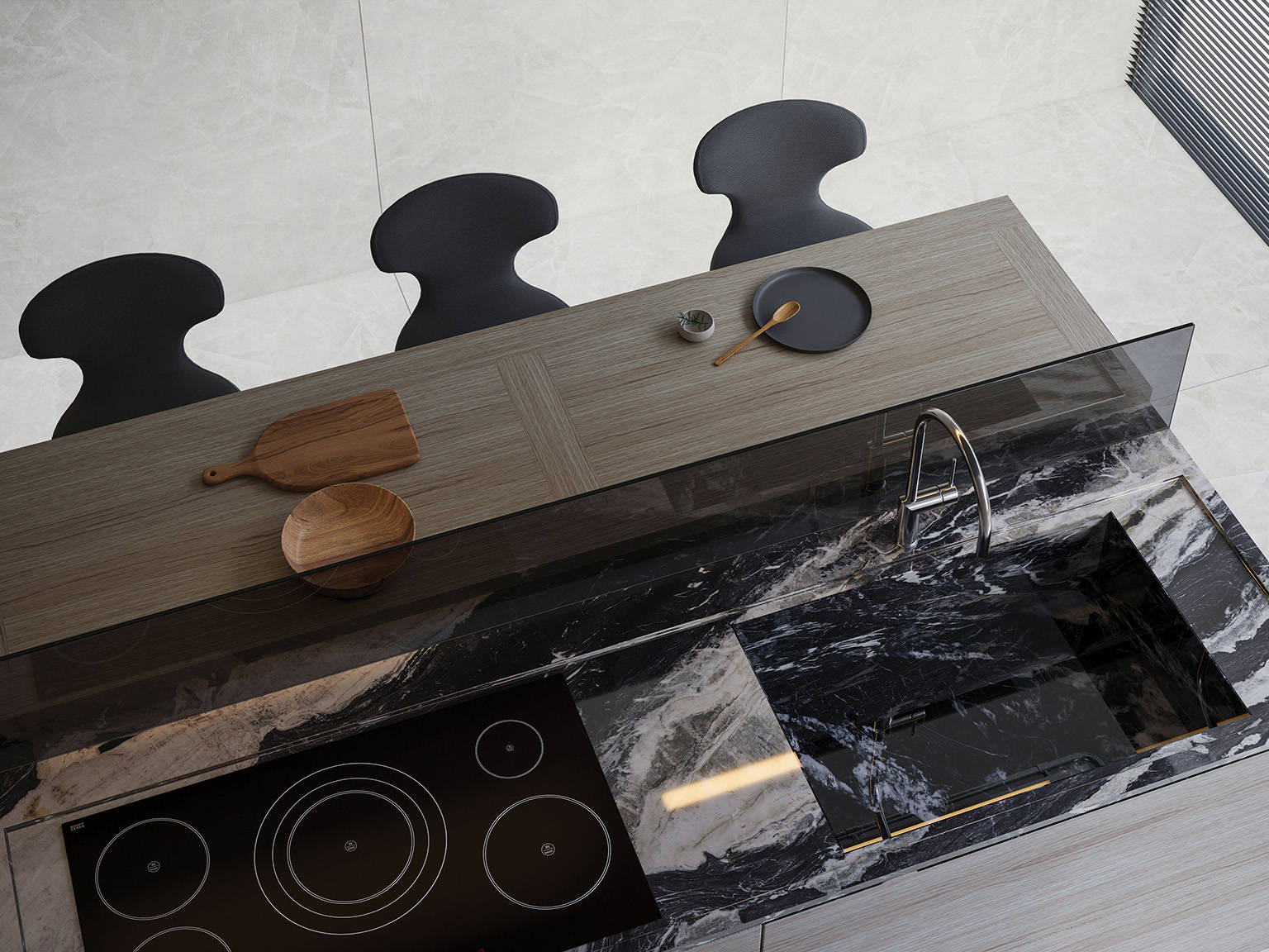 Royal Stoneworks CRYSTAL LUXE 2 | In Home Stone