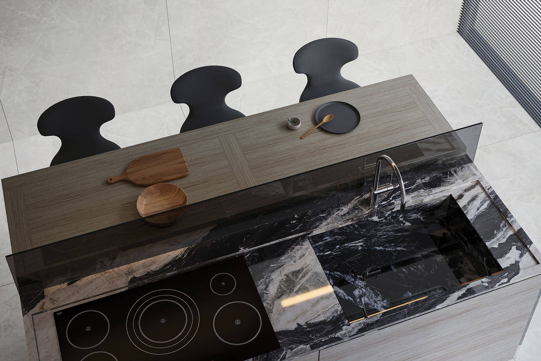 Royal Stoneworks CRYSTAL LUXE 2 | In Home Stone