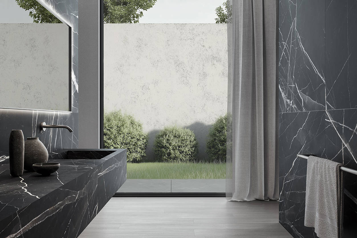 Royal Stoneworks REGAL BLACK VEIN 1 | In Home Stone