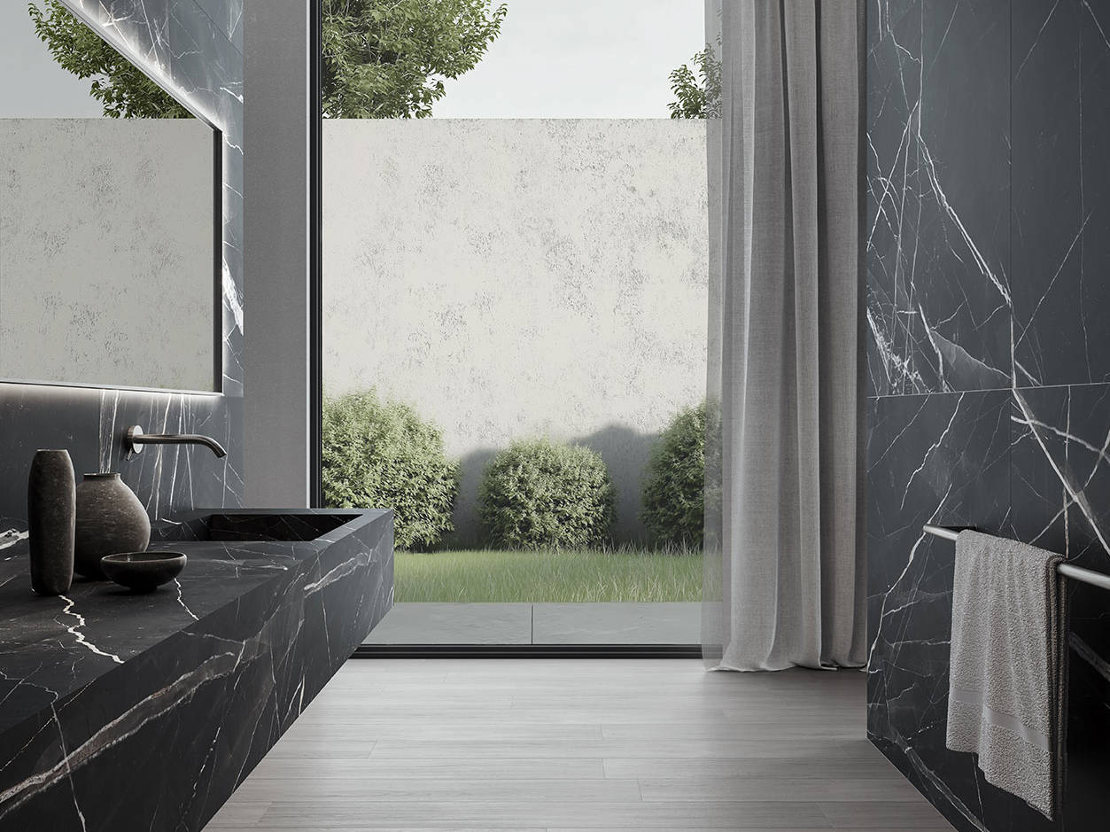 Royal Stoneworks REGAL BLACK VEIN 1 | In Home Stone