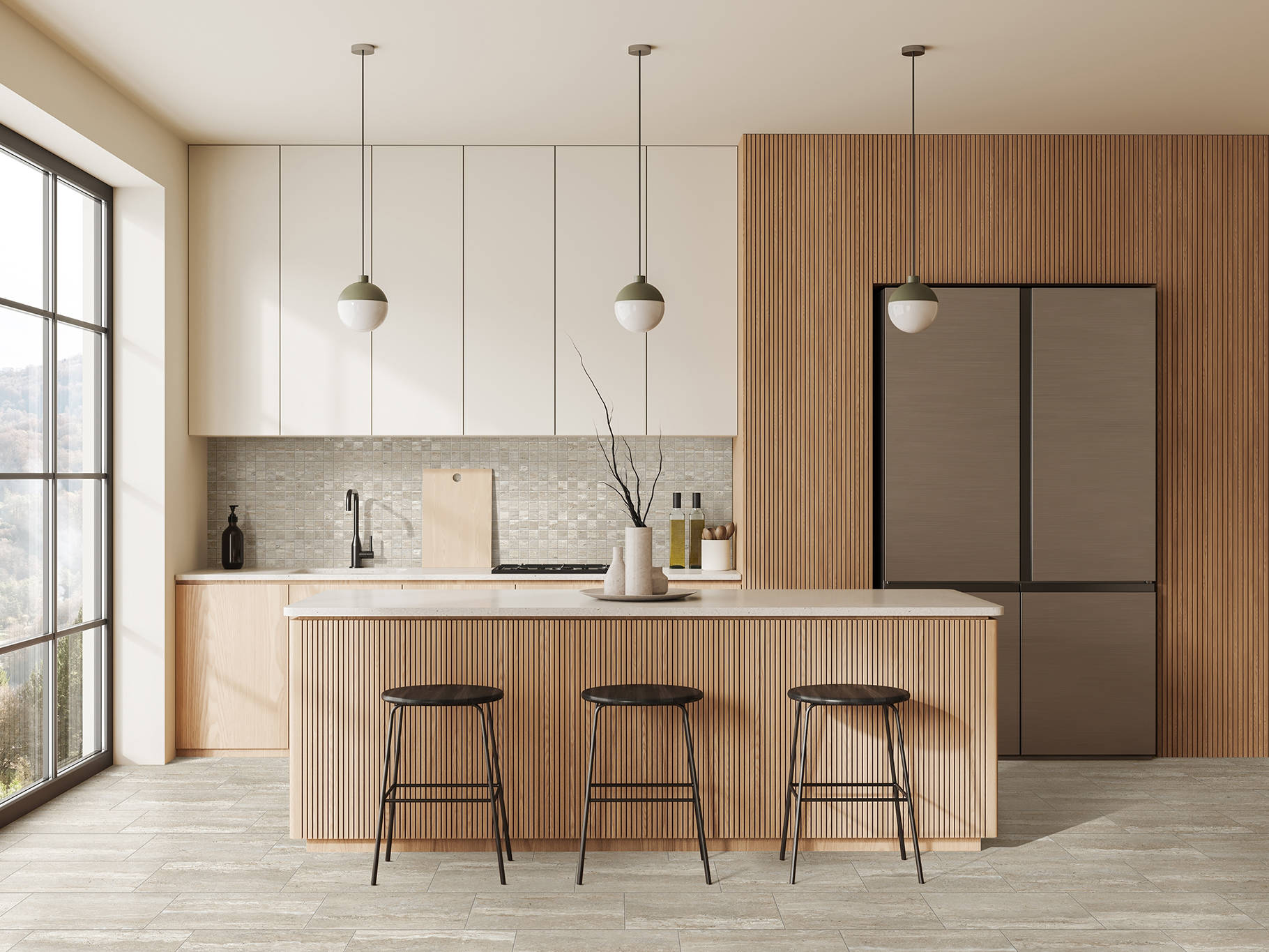 Saturnia Silver 2 | In Home Stone