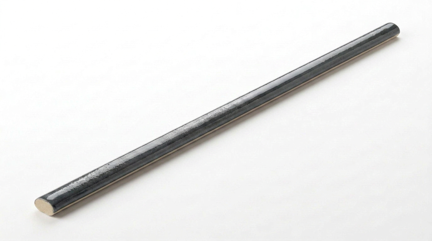 Aruba Coal Gloss .39x9 Trim | In Home Stone