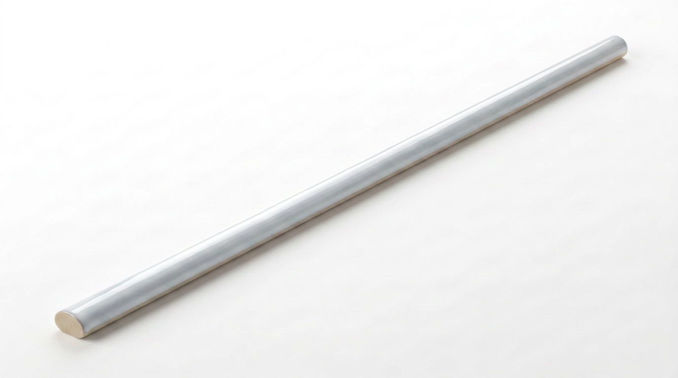 Barcelona 0.39X9” White Trim | In Home Stone