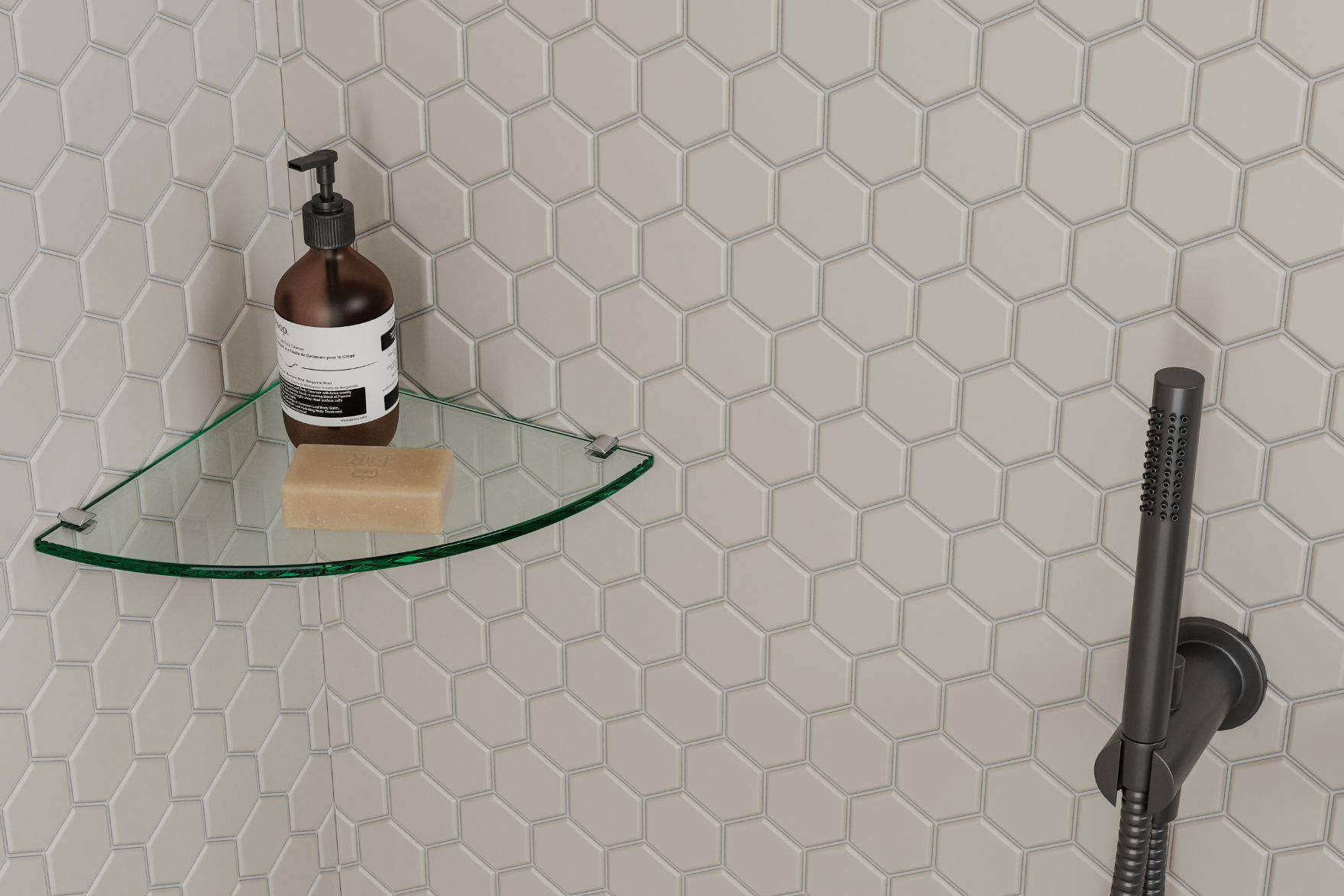 Bathroom Fixtures Tempered Glass | In Home Stone