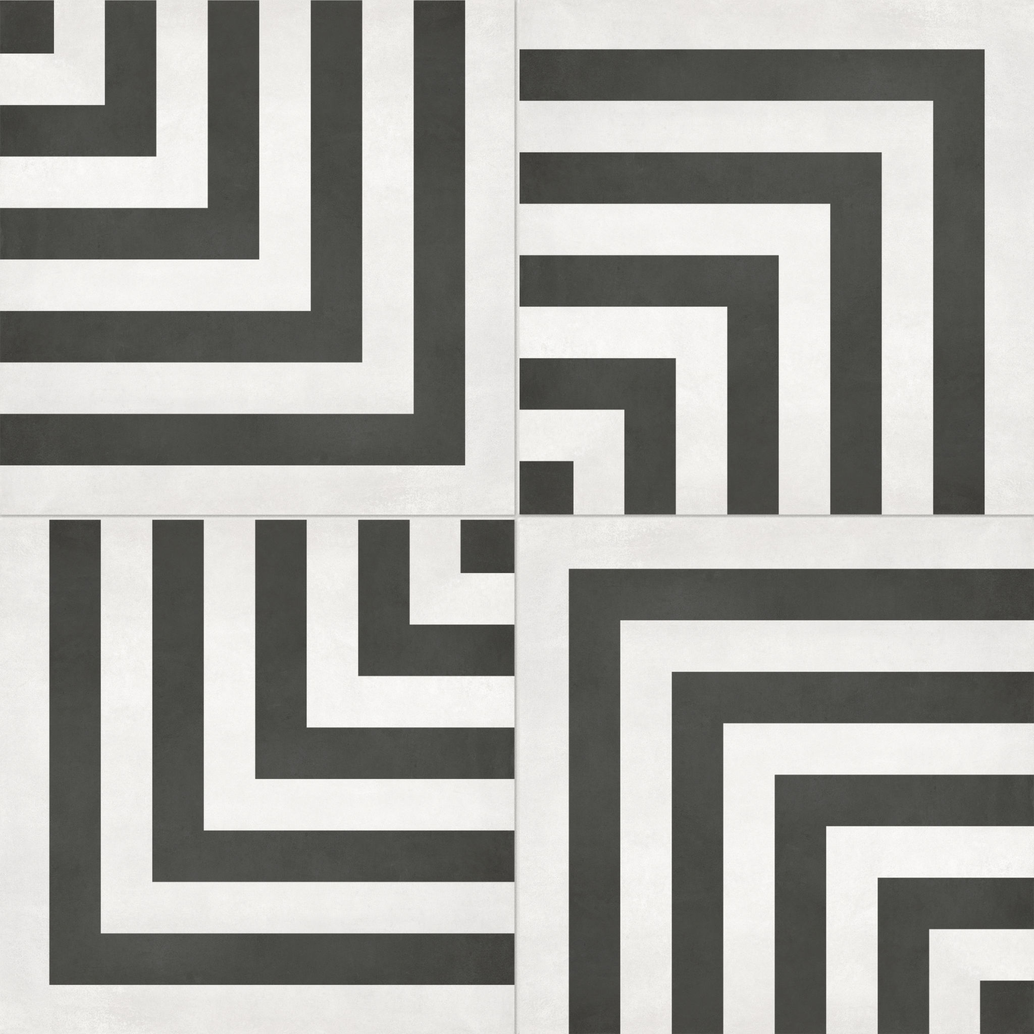 Form 8x8 Monochrome Geo | In Home Stone