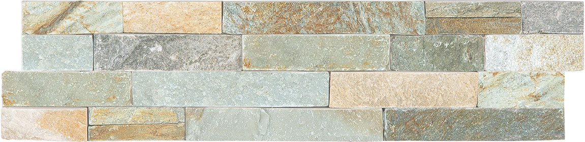 Ledger Stone 6x24 Beachwalk Split Face Corner | In Home Stone