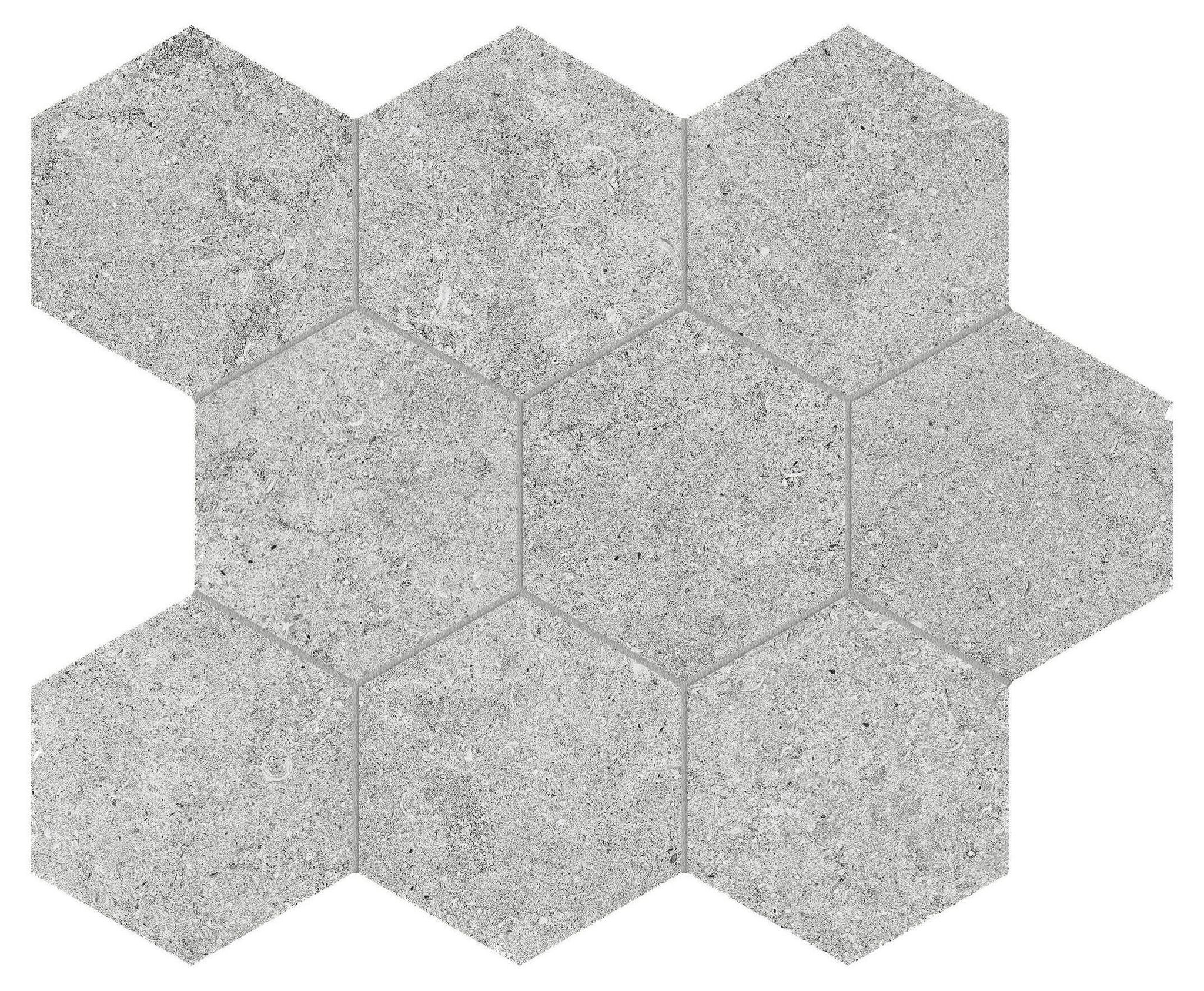 Lithoform 4" Hex Crosscut Twilight | In Home Stone