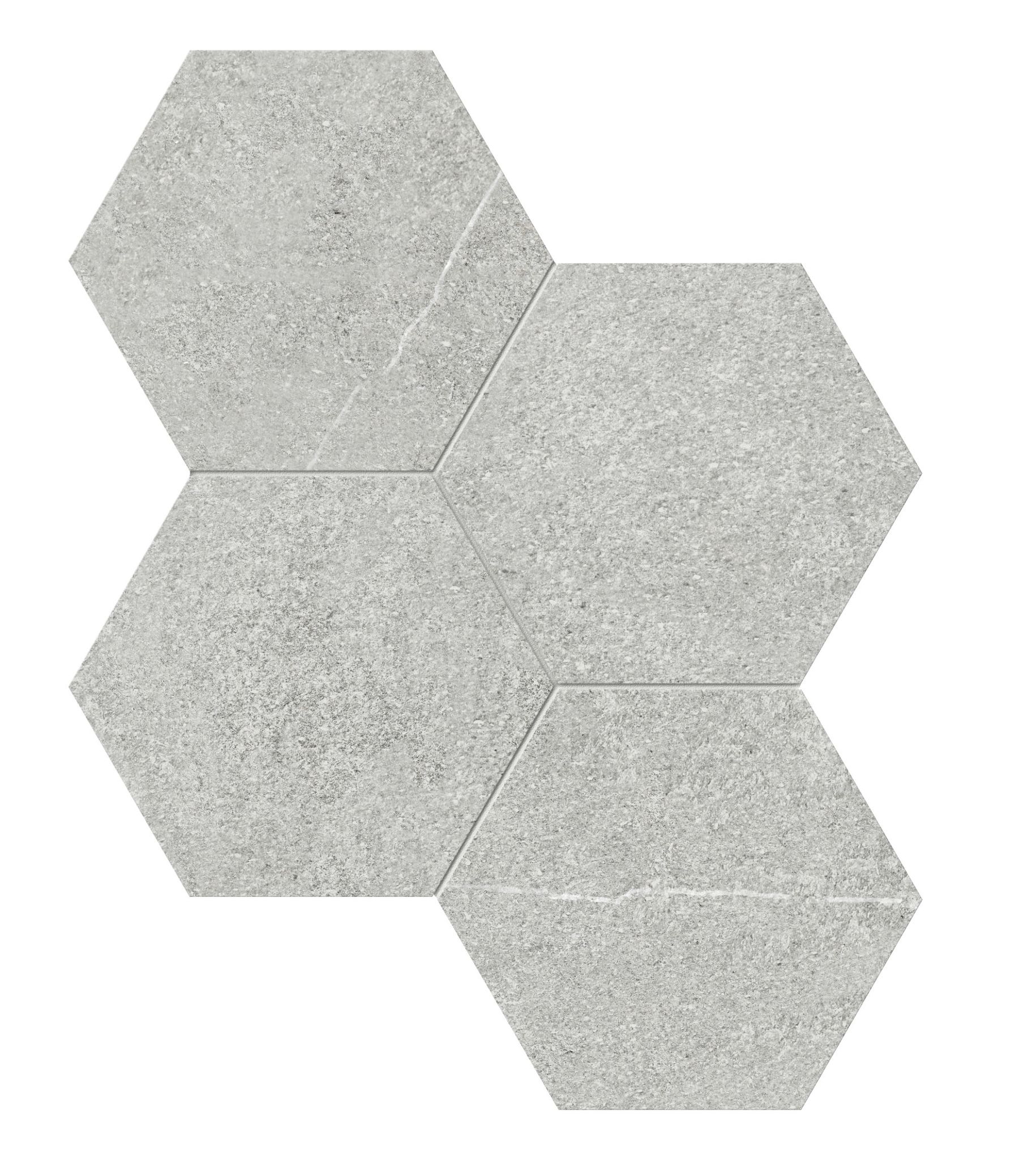Mjork 6 Hex Ash | In Home Stone