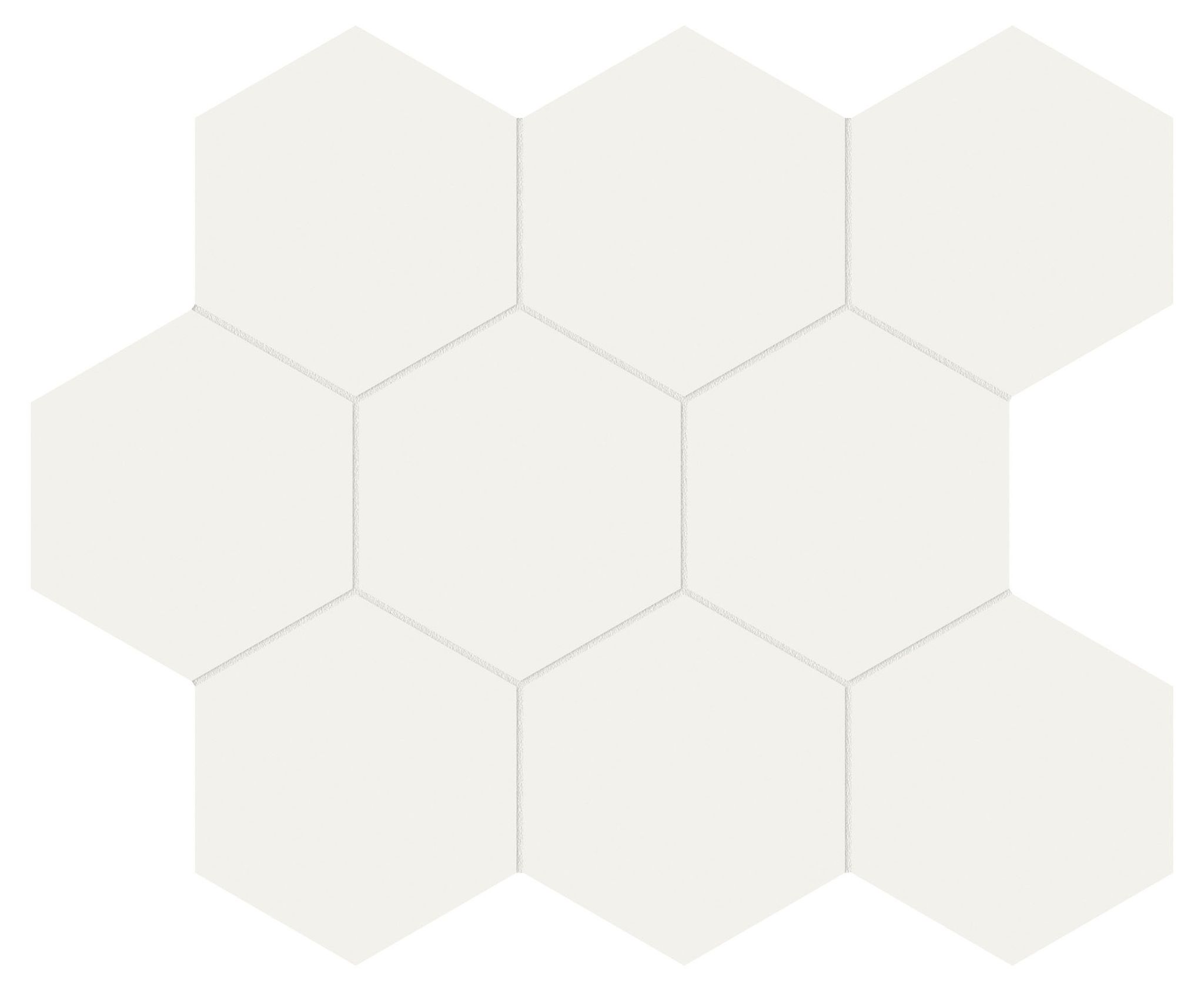 Monoforma 4" Hex Moonlight Silk | In Home Stone