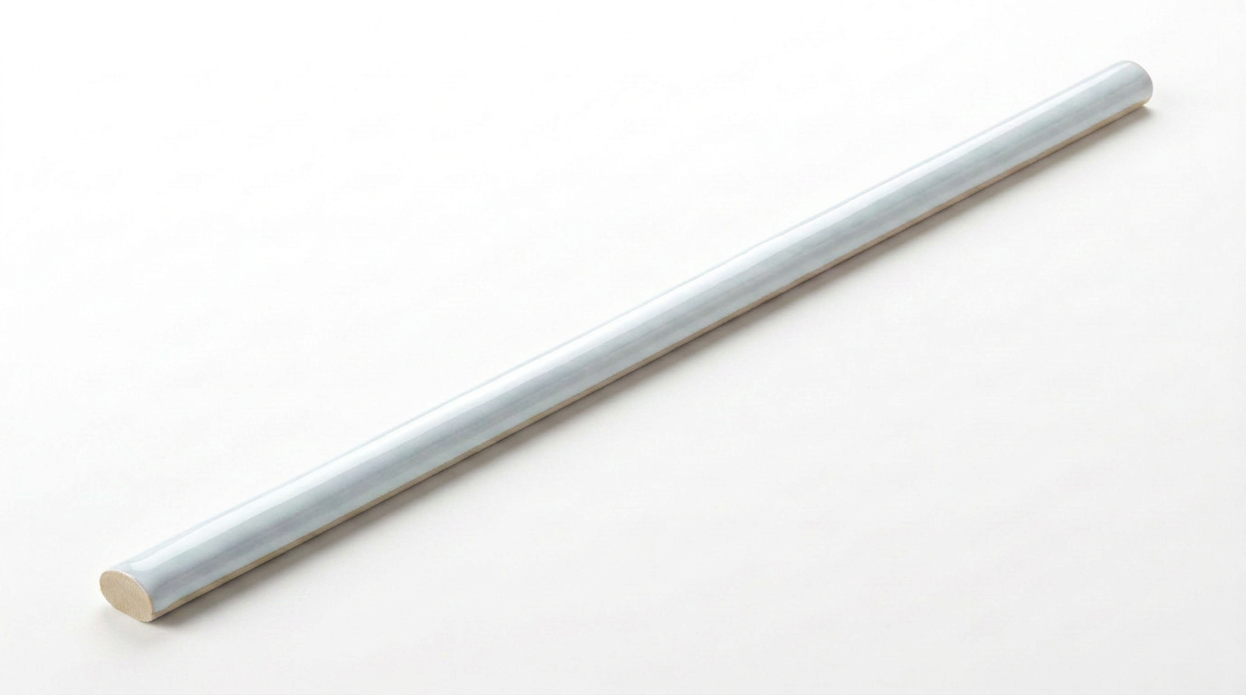 Morocco White .39x9 Trim | In Home Stone