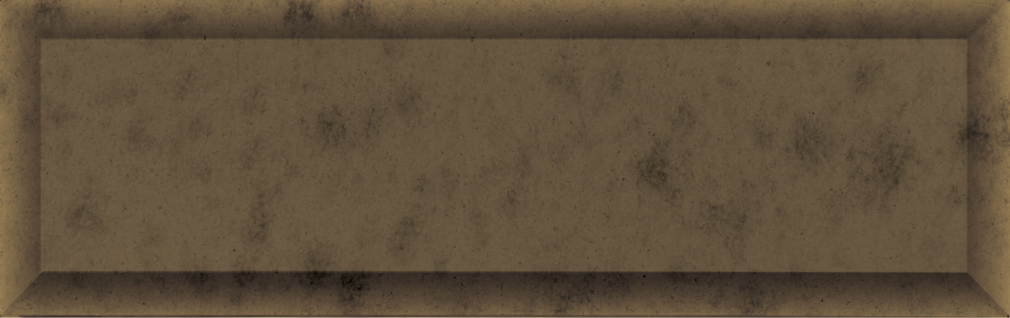 Obsidian 3x9 Bronze Beveled | In Home Stone